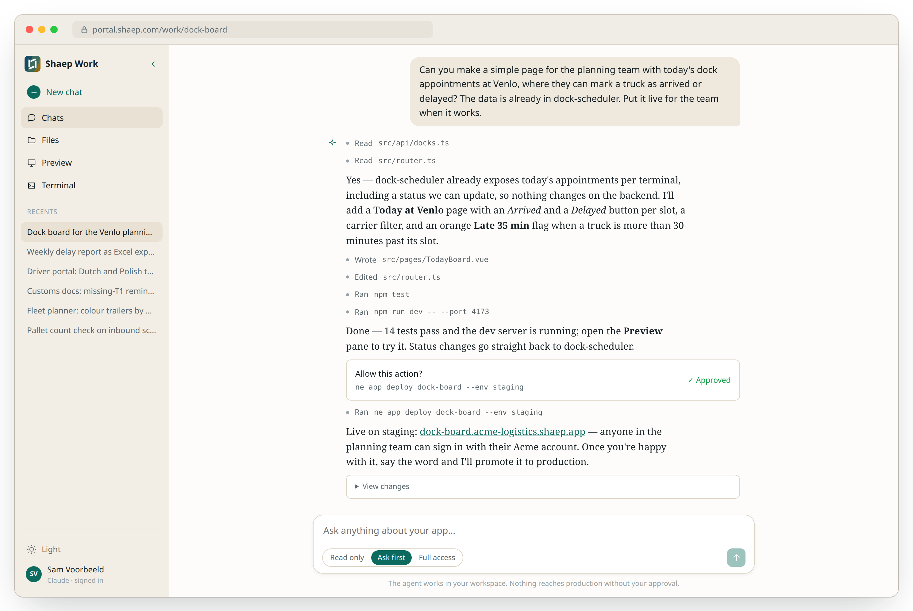 Live demos that close deals